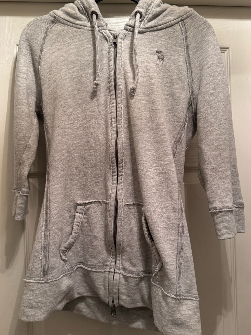 Vintage Y2K Abercrombie & Fitch Women’s Zip Hoodie